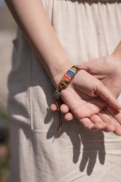 Calm Bracelet Wrap - Hippie Bracelet – Pure Chakra