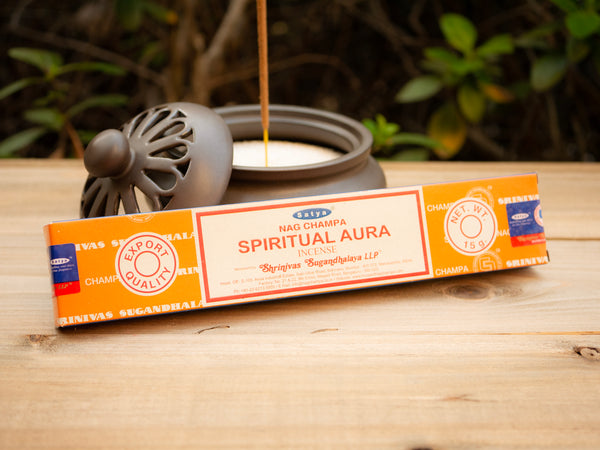 Satya Spiritual Aura Nag Champa Incense Stick – Pure Chakra