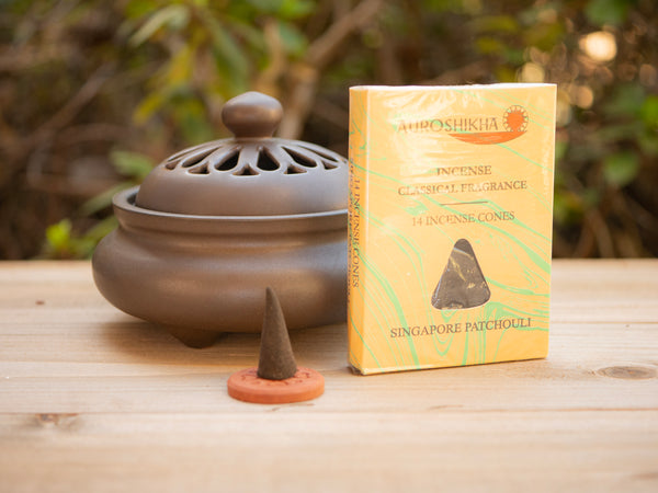 Auroshikha Singapore Patchouli Cone Incense