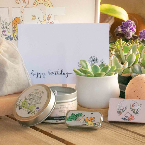 Happy Birthday Gift Box, Candle Gift Box, Succulent Gift Box, Friendship  Gift, Birthday Gift Box, Gift for Her, Care Package,free SHIPPING -   Denmark