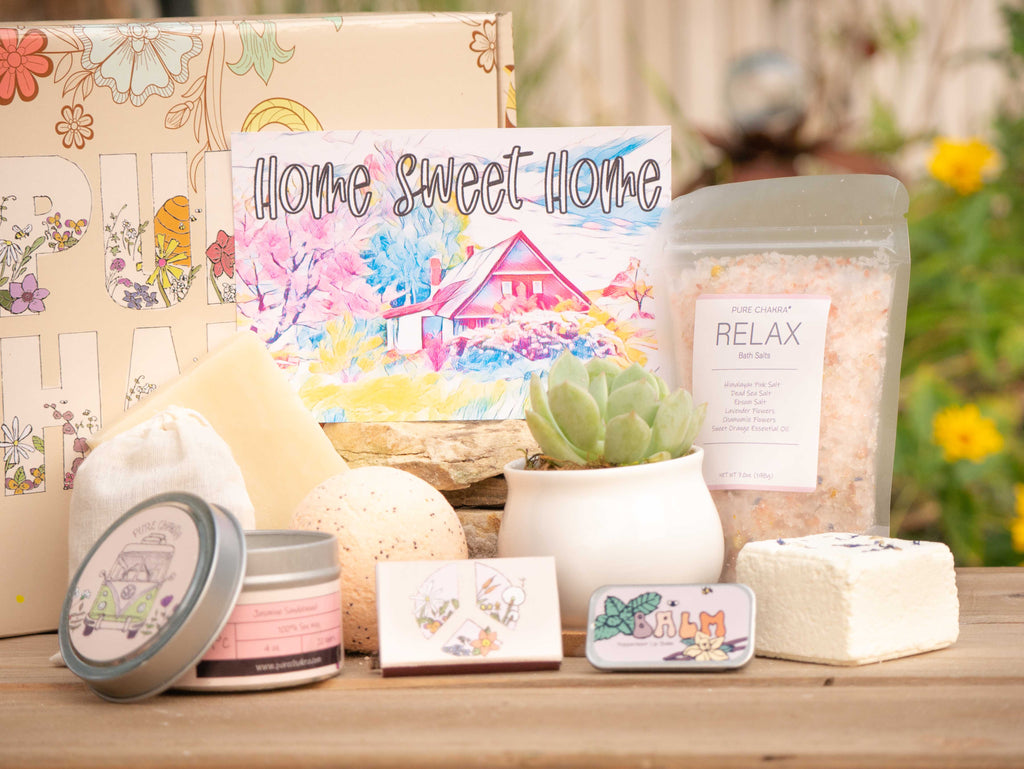 Home Sweet Home Gift Basket Gift Box New Home Gift Housewarming