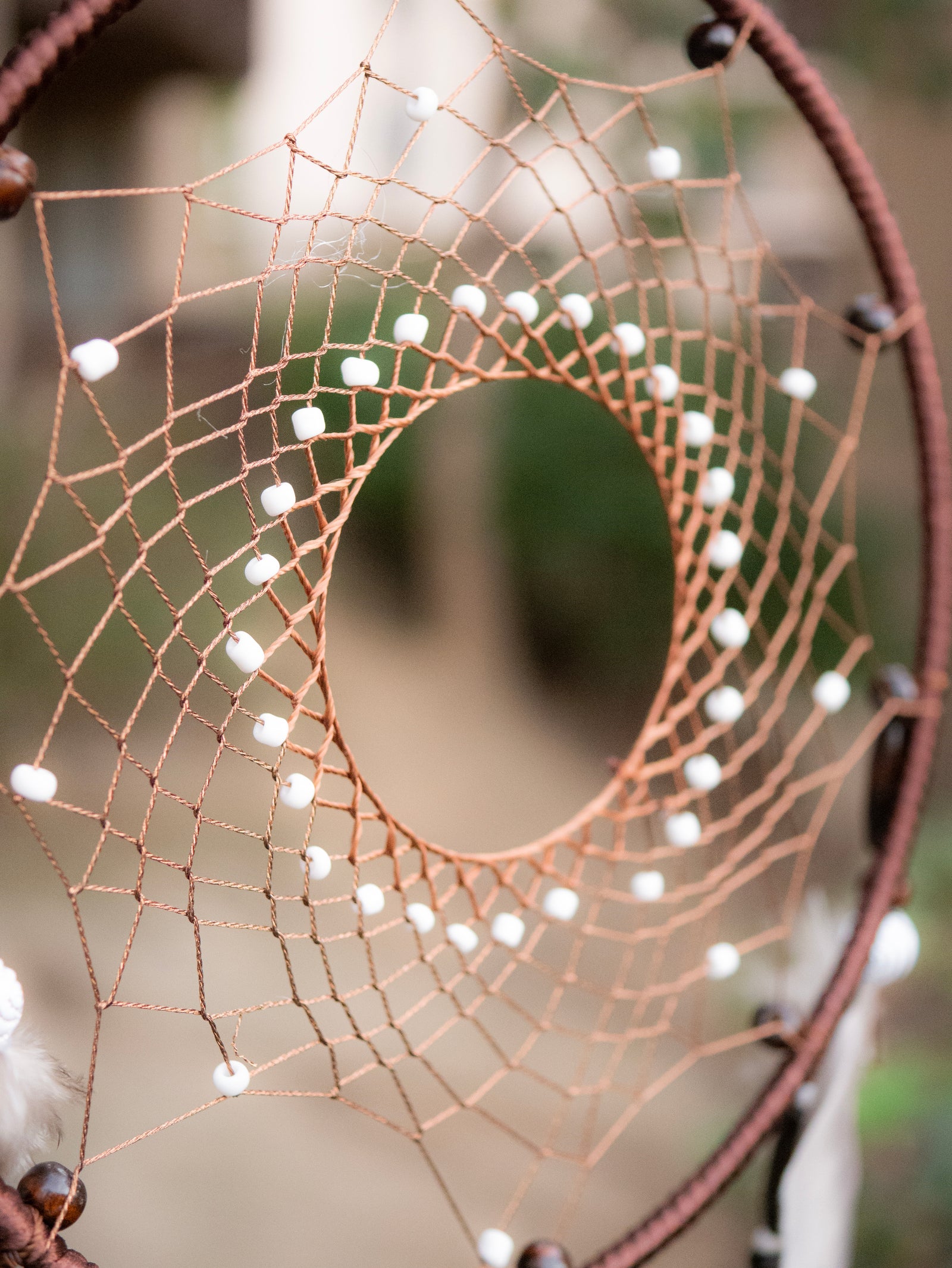 Triple Brown Dreamcatcher - Hippie Dreamcatcher – Pure Chakra