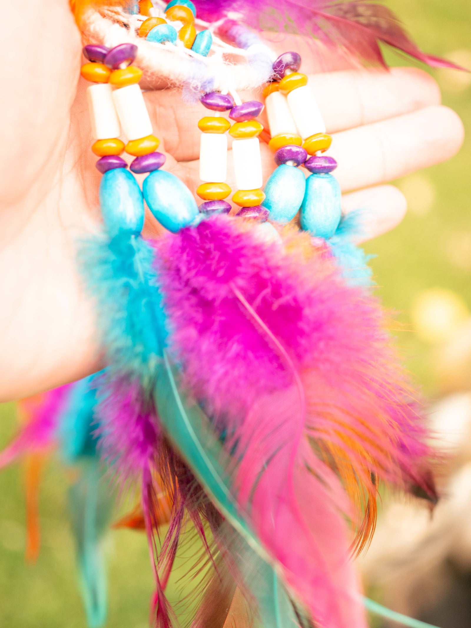 17 X 60 Cm Dreamcatcher Traumfänger Windspiel Indianer Traum Träume