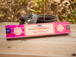 Satya Violet Rosemary Nag Champa Incense Stick