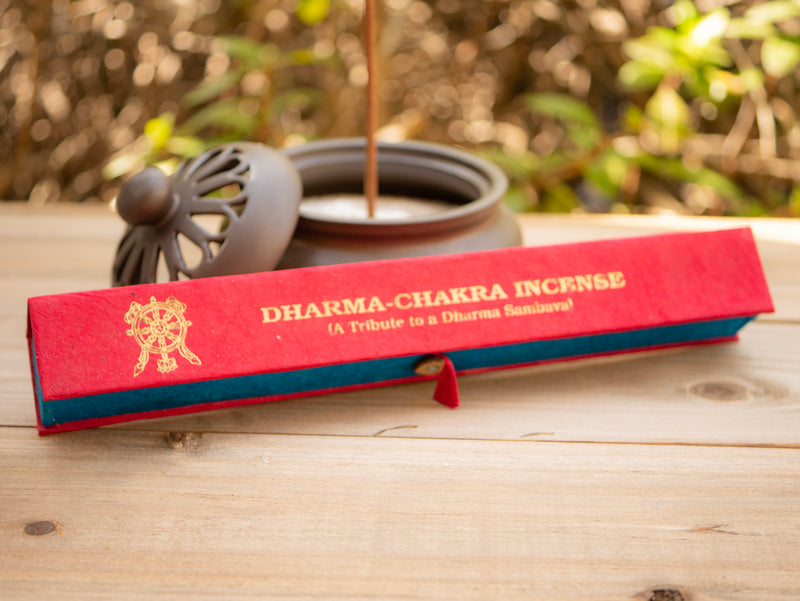 Dharma-Chakra Tibetan Incense 19 Sticks - 8.5"L