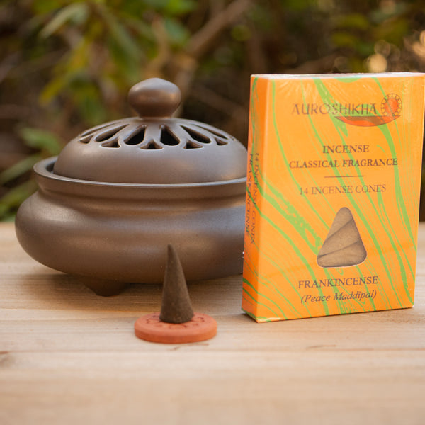 Auroshikha Frankincense Cone Incense – Pure Chakra